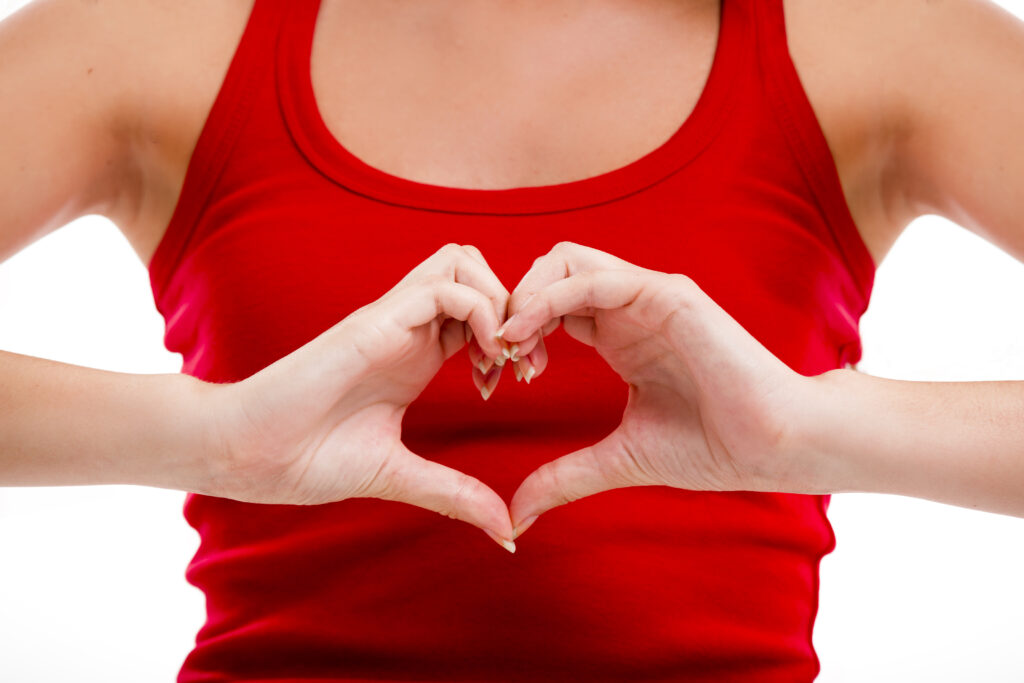 hands making a heart shape